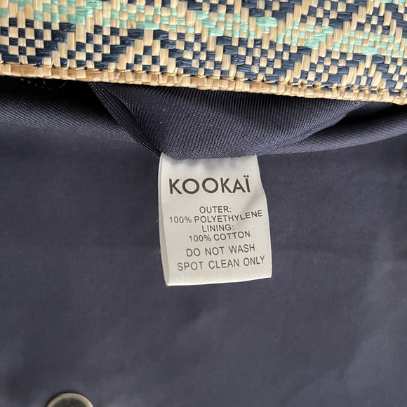 Kookai Multi Coloured Women’s Clutch Purse Bag Pre Owned Stain On Corner - Picture 14 of 15